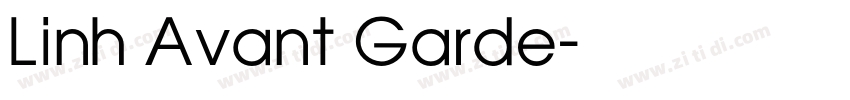 Linh Avant Garde字体转换
